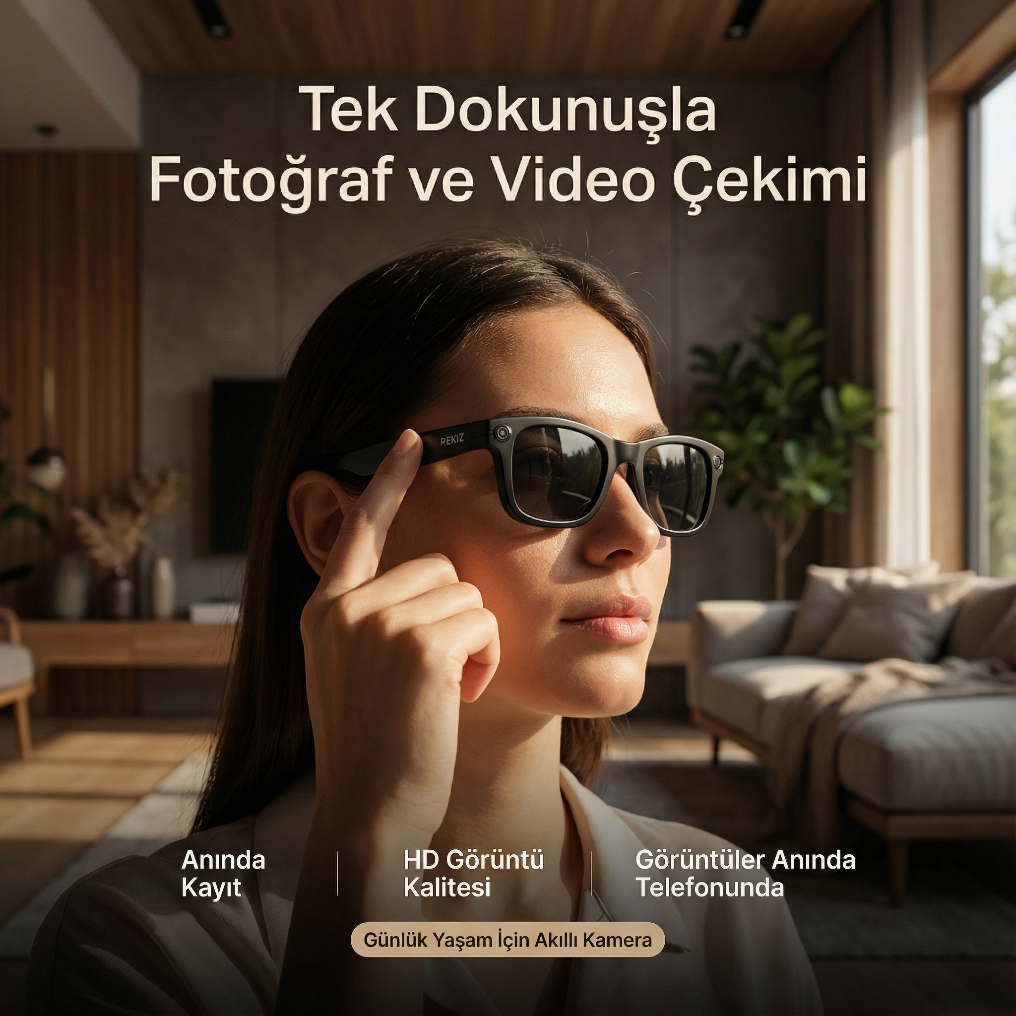 Rekiz AI Akıllı Gözlük