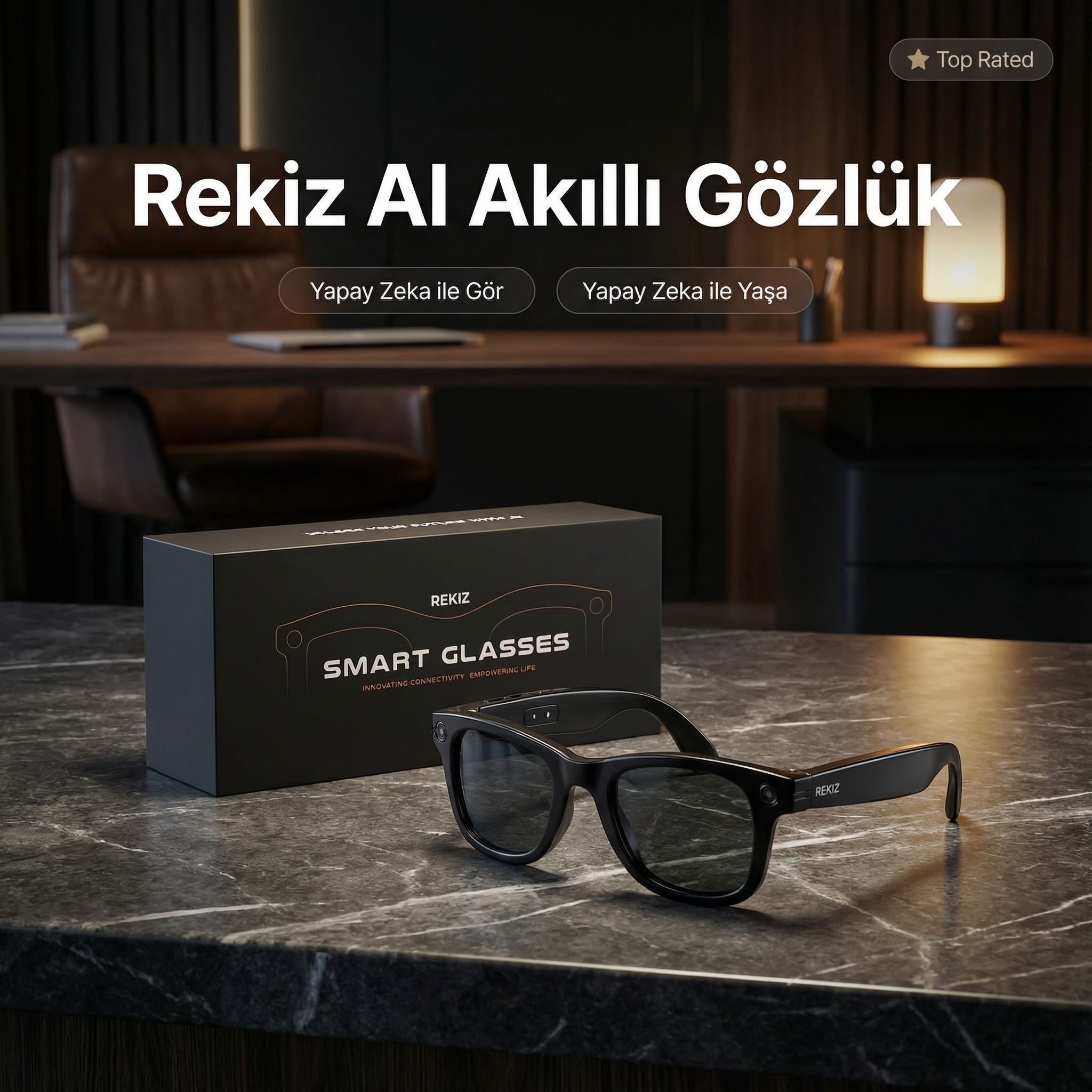 Rekiz AI Smart Glasses