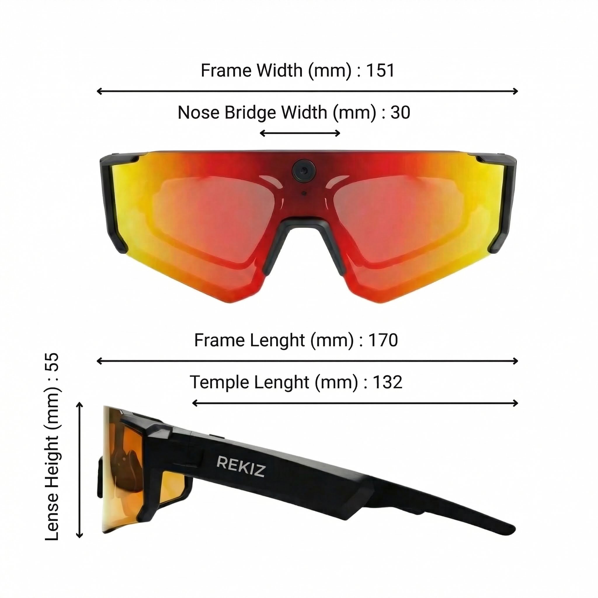 Rekiz Apex / AI Smart Glasses